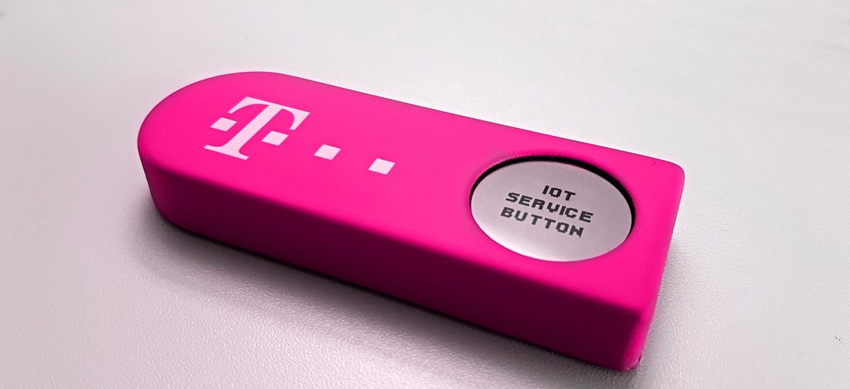 IoT Service Button der Telekom