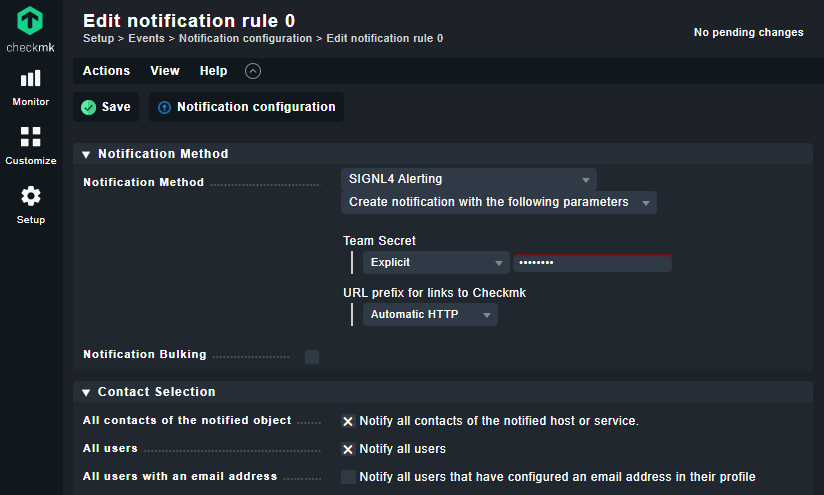 checkmk-signl4 2-Way Integration with Checkmk
