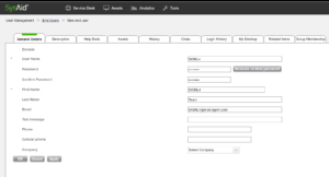 SysAid_Create_User