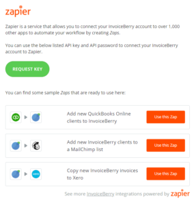 invoiceberry-zapier