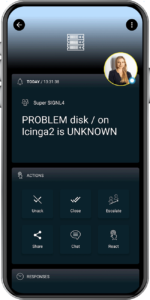 Icinga Alerts with SIGNL4