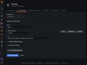 grafana-signl4-contact-point