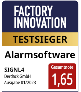 SIGNL4 Industrial Alarm Notification Software