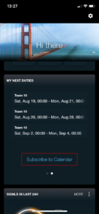 iOS next duties