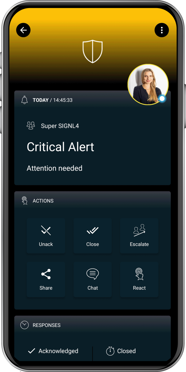 mobile alert management