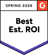 G2 recognizes SIGNL4 for delivering the Best ROI 