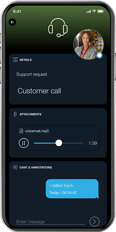 Missed Customer Call triggered Alert in SIGNL4 App