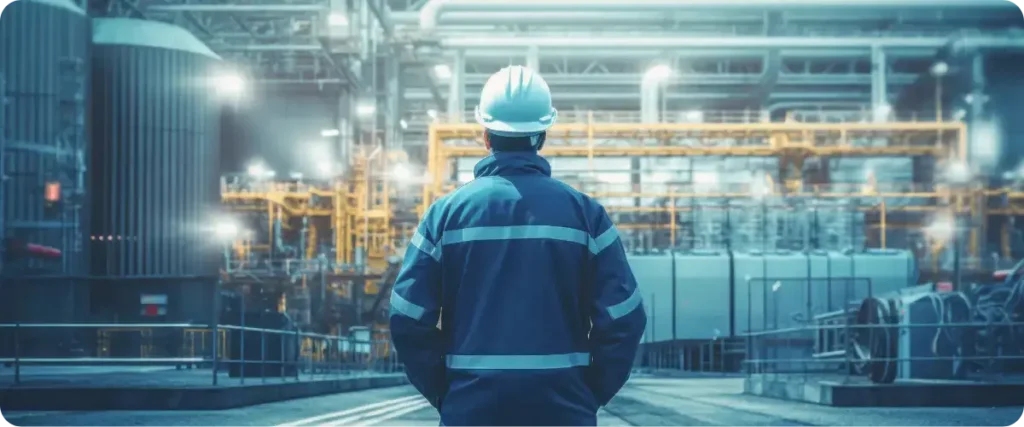 engineer in a factory