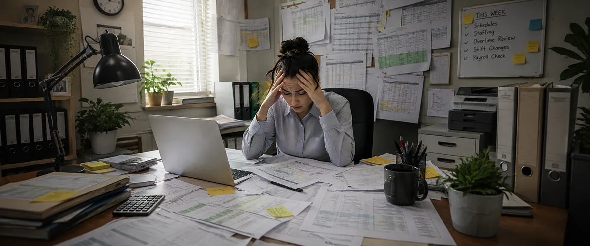 Shift Scheduling with Spreadsheets takes a lot of time